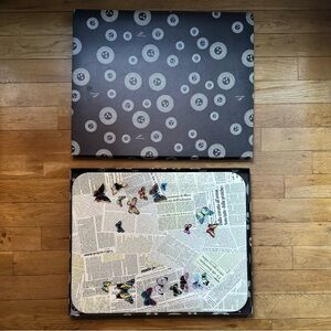 NWT Fornasetti 24”x18” butterfly tray